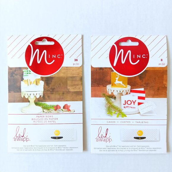 Lot of 8 Heidi Swapp American Crafts Minc Christmas/Holiday Items - Picture 6 of 8